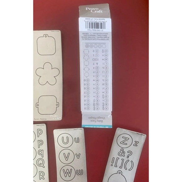 Cuttlebug BABY FACE AlphabetS - Picture 3 of 11